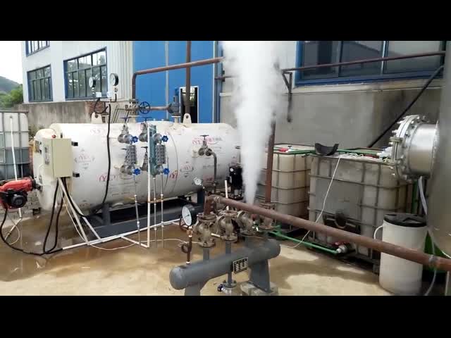 1 ton 1000kg/h 70hp Fuel Gas, Oil, Dual Fuel Packaged Steam Boiler with European Burner