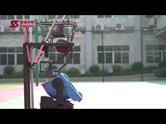 180 Degrees Basketball Pass Back Machine ABS Material ROHS Approved