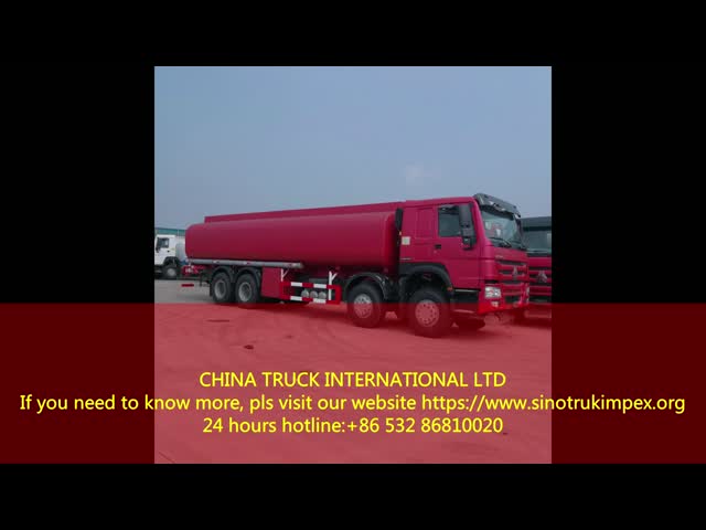 420hp Oil Tanker Truck Sinotruk Gas Tank Truck HOWO 6X4 Oil Truck