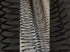 Двойные катушки спирального изгиба металла диаметра кольца 1.4mm для книг катушки video