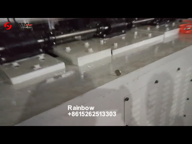 Ковер Нонвовен 5 м делая машину, высокоскоростную машину тени иглы видео