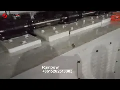 Ковер Нонвовен 5 м делая машину, высокоскоростную машину тени иглы video