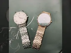 Большие римские дозоры кварца сплава Японии PC21S с диапазоном нержавеющей стали твердым video