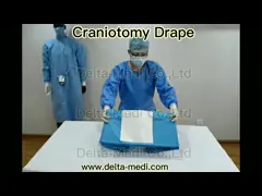 Пакеты Craniotomy PP SMS SMMS SMMMS SMF устранимые хирургические с держателем трубки video