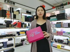 Изготовленные на заказ напечатанные покрашенные коробки доставки отправителя рифленой вытачки картона верхние video