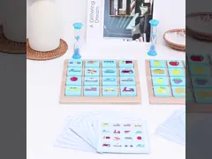 ODM Children'S Montessori Wooden Puzzle Board Game