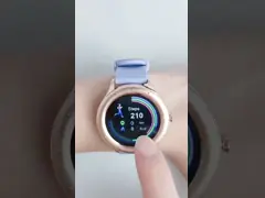 Триаксиальный андроид 5,0 BT4.0 дозора дюйма TFT Y1 акселерометра 1,09 умный video