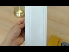 Capa antimicrobiana protectora del polvo de RAL 9003 para la capa interior de la superficie de metal video