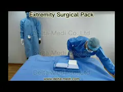 SMMMS Extremity Disposable Custom Surgical Packs Reinforced 20g - 60g