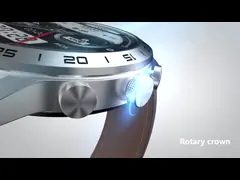 монитор тарифа сердца дозора DT водоустойчивого BT звонка 280mAh 1.39inch ECG IP68 умный video