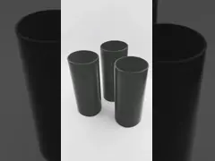 中心の研究のための円柱90の海岸Aのゴム製袖 video