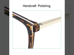 Свет Eyewear TR90 голубой вокруг оптических зрелищ нержавеющей стали рамок video