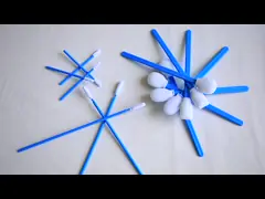 Квадратная головка 6 дюймов чернота PP вставляет полиэстер вытирает тампоном поверхностную чистку video