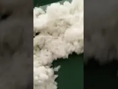 Небольшой ролик продолжительности жизни 7 кардочесальной машины 4.25кв волокна софы 220В/380В прочный длинный video