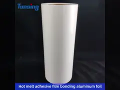 Горячие ЕВА слипчивые плавят скрепление пленки клея для Адвокатуры холодильника алюминиевой video