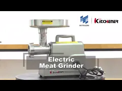 #12 Automatic Meat Grinder Machine For Sausage Making W / 3 Stuffing Tubes