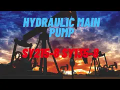 Основа экскаватора SY135-8 разделяет гидравлическое собрание гидронасоса насоса поршеня K3V63DT-9POH video