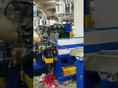 Линия штранг-прессования куртки 70+50+50 кабелей, силовой кабель Индии делая машину video