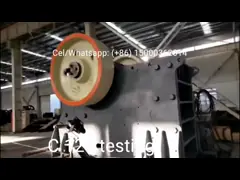 Портативная машинка продажи дробилки челюсти поставщиков дробилки прилива цилиндра челюсти дробилки челюсти железнодорожного балласта поезда минируя промышленная video