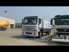 Белизна Forland 4x2 уборщика тележки дворника Foton video