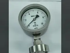 Датчик давления газа цифров Лпг с применением нержавеющей стали диафрагмы санитарным video