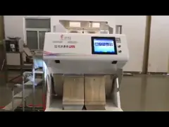 Высокая сортировщица 6.0T/H цвета камеры CCD яркости для SGS фасолей риса video