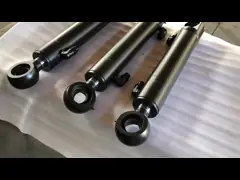 Цилиндры одиночного действующего аграрного затяжелителя трактора TSC затяжелителя гидравлические video