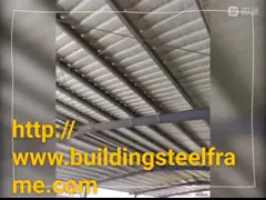 Строительный материал склада стальной структуры ISO 9001 полуфабрикат video