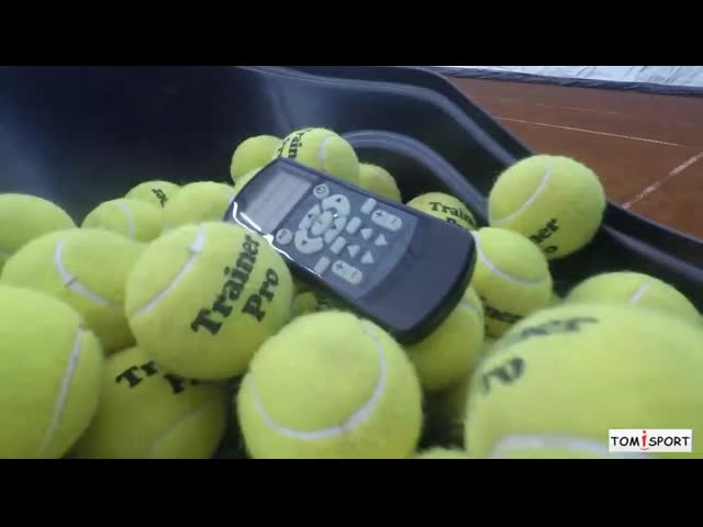 SIBOASI Automatic Tennis Ball Shooting Robotic