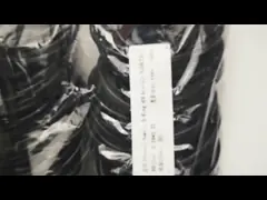 Черное водостойкое механическое колцеобразное уплотнение резины нитрила BS1516 video
