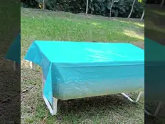 Скатерть Eco фестиваля Oilproof изготовленная на заказ напечатанная 137x183CM дружелюбное video