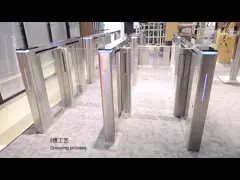 Система заграждений полноавтоматических турникетов спортзала DC 24V датчика инфракрасн автоматическая video