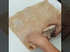 Анти- бумага ремесла упаковочной бумаги сота вина косметик столкновения video