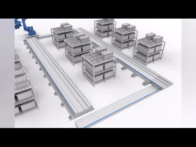 CNGBS Линейная проводная железная дорога Китай объединяет с промышленным роботом для автоматизации Cnc в качестве проводной железной дороги видео