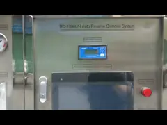 Экран касания PLC очистителя углерода песка/машины водоочистки для потребления video