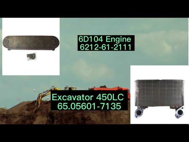 Automobile Oil Cooler Radiator Core 332/G9932 02/201118 Hydraulic Oil Cooler Core Spare Parts