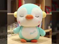 животные CPSIA игрушек плюша пингвина младенца 15in милые одобрили video