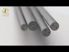 carbide rod with 2 straight hole
