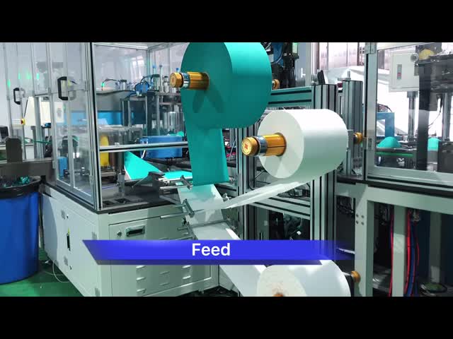 Автоматический складывая тип ПК машины 10 до 20 маски N95/минута видео