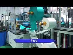 Автоматический складывая тип ПК машины 10 до 20 маски N95/минута video