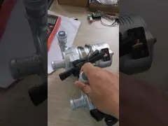 Насос циркуляции воды автомобиля постоянного тока двигателя большой подачи ДК24В безщеточный video