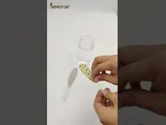 100% натуральный ложковый мед чистый сырой мед легко носить здоровое питание натуральный пчелиный мед video