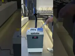 блок сборника пыли машины всасывания дыма 220V video