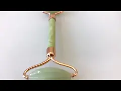 Xiuyan Double Jade Roller Skin care Nephrite Jade Roller