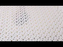 Оболочка подарка пинка 17gsm пункта волны нашивки Recyclable подгонянная салфеткой video