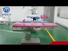 Нержавеющая сталь приемного стола 304 беременной женщины больницы класса II акушерская video