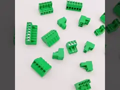 10A Female Panel Mounted Plug-In Terminal Block With PA66 Housing video