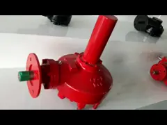 IP67 расклассифицировало оператора шестерни червя максимального вращающего момента 100000Nm с кожухом дуктильного/серого утюга и уплотнениями NBR video