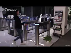 China Acrylic Swing Arm Optical Barrier Turnstiles Auto Rfid 5 Pairs Infrared Sensor supplier