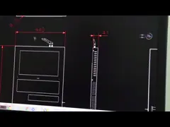 Пол стоя 21,5 витрина Hologram дюйма 3D касание 32 дюймов вертикальное video